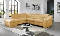meinSofa Ecksofa  Ivonne | Gelb, links | Möbel Höffner