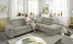 meinSofa Ecksofa Ivonne | Grau, rechts | Möbel Höffner