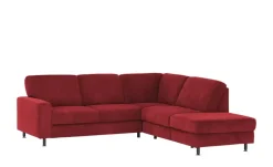 meinSofa Ecksofa Jana | Rot, rechts | Möbel Höffner