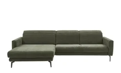 meinSofa Ecksofa Katja | Dunkelgrün, links | Höffner