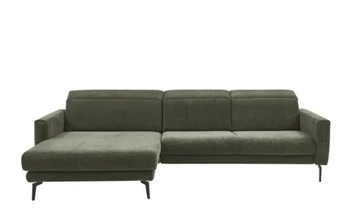 meinSofa Ecksofa Katja | Dunkelgrün, links | Höffner