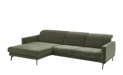 meinSofa Ecksofa Katja | Dunkelgrün, links | Höffner