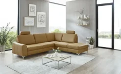 meinSofa Ecksofa Lea | Hellbraun, rechts | Höffner