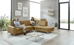 meinSofa Ecksofa Lea | Hellbraun, rechts | Höffner