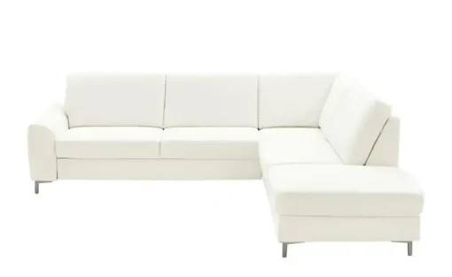meinSofa Ecksofa Lea | Weiß, rechts | Möbel Höffner