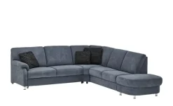 meinSofa Ecksofa Ole-S | Denimblau, rechts | Höffner