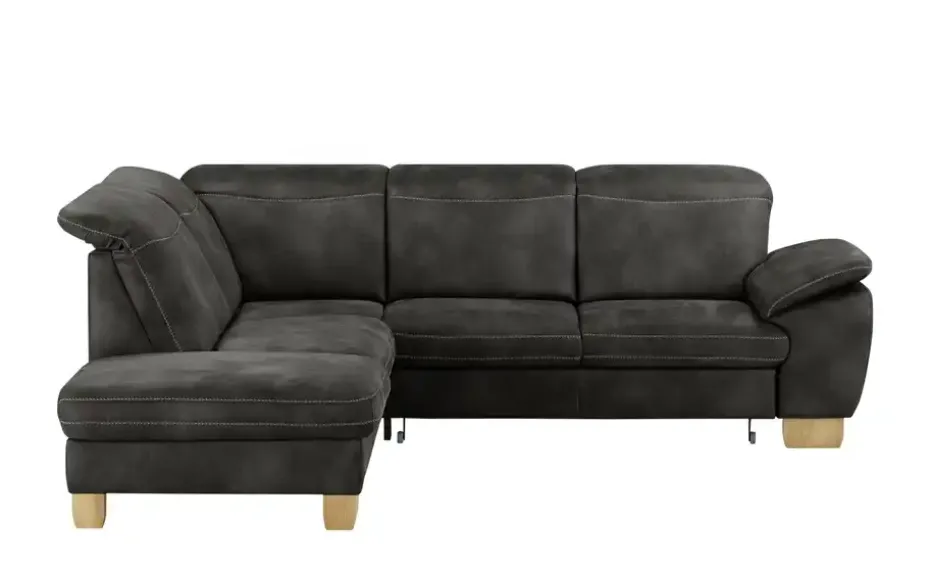 meinSofa Ecksofa Raica | Anthrazit, links | Höffner