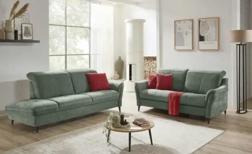 meinSofa Einzelsofa Ellen | Dunkelgrün, Grundfunktion