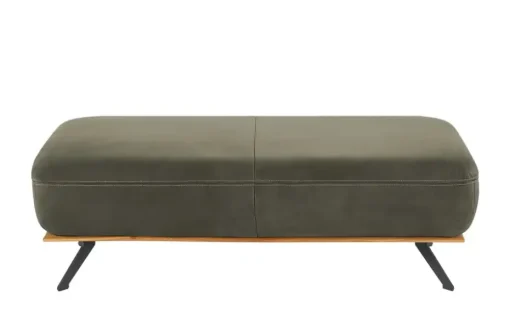 meinSofa Hocker Fiona | Olivgrün | Möbel Höffner