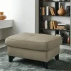 meinSofa Hocker Linda | Greige | Möbel Höffner