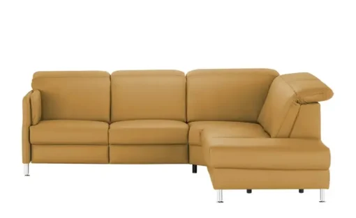 meinSofa Leder-Ecksofa Leon | rechts, ohne | Höffner