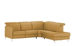 meinSofa Leder-Ecksofa Leon | rechts, ohne | Höffner