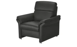 meinSofa Ledersessel Leder Manon | Schwarz | Höffner