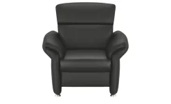 meinSofa Ledersessel Leder Manon | Schwarz | Höffner