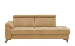 meinSofa Recamiére Chloris | Honiggelb, links | Höffner