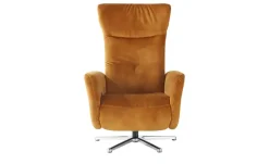 meinSofa Relaxsessel mit Relaxfunktion Sabine | Goldfarben