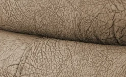 meinSofa Sessel mit Hocker als Auszug Chris | Braun