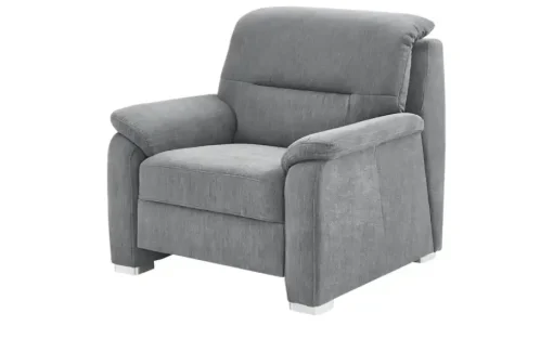 meinSofa Sessel Vera | Grau, ohne | Möbel Höffner