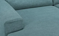 meinSofa Wohnlandschaft aus Mikrofaser Marc | Hellblau, rechts