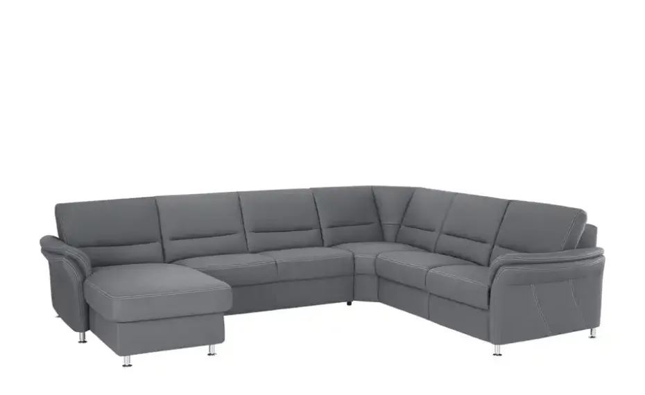 meinSofa Wohnlandschaft Donald | Grau, links