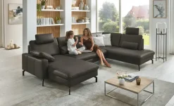 meinSofa Wohnlandschaft Grace | rechts, Braun | Höffner
