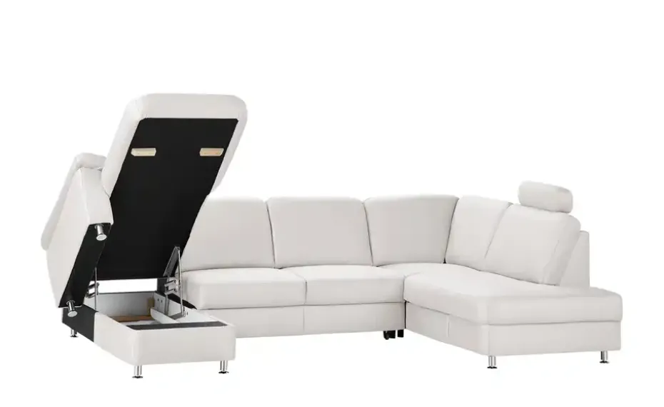 meinSofa Wohnlandschaft Oliver-S | Creme, rechts