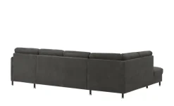 meinSofa Wohnlandschaft Veit | Anthrazit, links