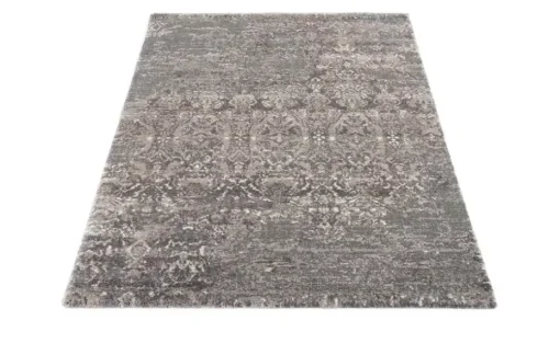 meinTeppich Hochflorteppich Juwel Silenta | Beige, 65x130 cm