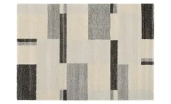 meinTeppich Hochflorteppich Castle Beppo | 240x290 cm, Creme, Grau