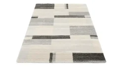 meinTeppich Hochflorteppich Castle Beppo | 240x290 cm, Creme, Grau