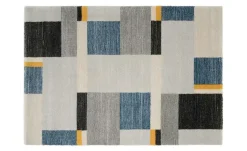 meinTeppich Hochflorteppich Castle Beppo | 240x340 cm, Blau, Grau, Gelb