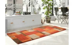 meinTeppich Hochflorteppich Castle Beppo | 80x200 cm, Rot