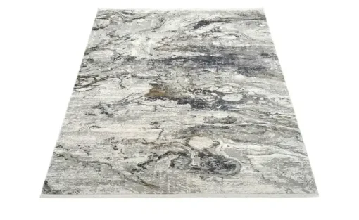 meinTeppich Kurzflorteppich Palermo | 67x120cm, Grau