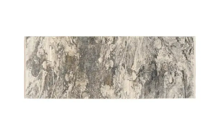 meinTeppich Kurzflorteppich Palermo | 80x200 cm, Goldgelb