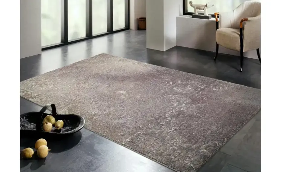 meinTeppich Vintage Teppich Butterfly Admiral | 160x230 cm, Beige, Grau, Rosé