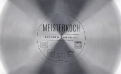 Meisterkoch Edelstahlpfanne RHOMBUS | 24 cm | Höffner