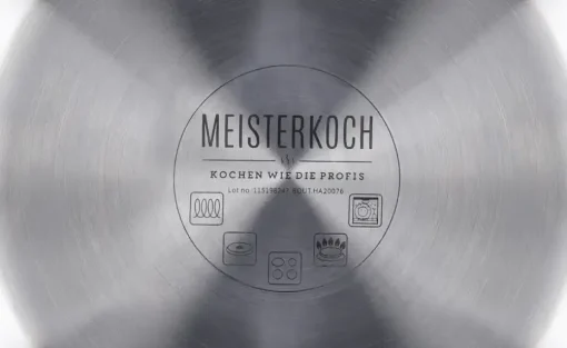 Meisterkoch Edelstahlpfanne RHOMBUS | 24 cm | Höffner