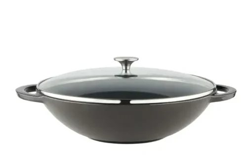 Meisterkoch Gusseisen-Wok mit Deckel OPUS | Höffner