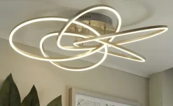 Meisterleuchten LED-Deckenleuchte, Nickel-matt
