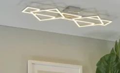 Meisterleuchten LED-Deckenleuchte, Alu-matt | Höffner