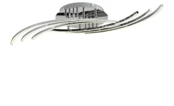 Meisterleuchten LED-Deckenleuchte, chrom, 6-flammig