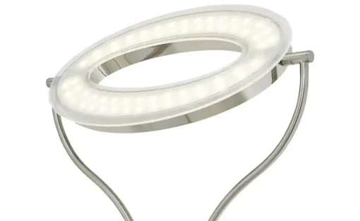Meisterleuchten LED-Deckenfluter, 2-flammig, Chrom