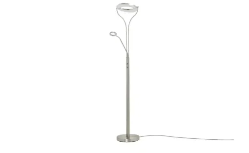 Meisterleuchten LED-Deckenfluter, 2-flammig, Chrom
