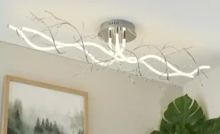 Meisterleuchten LED-Deckenleuchte, chrom `Äste`