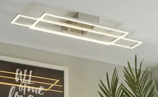 Meisterleuchten LED-Deckenleuchte, Alu-matt | Höffner