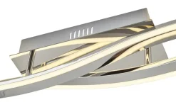 Meisterleuchten LED-Deckenleuchte, 2-flammig, Chrom