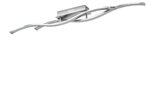 Meisterleuchten LED-Deckenleuchte, 2-flammig, Chrom