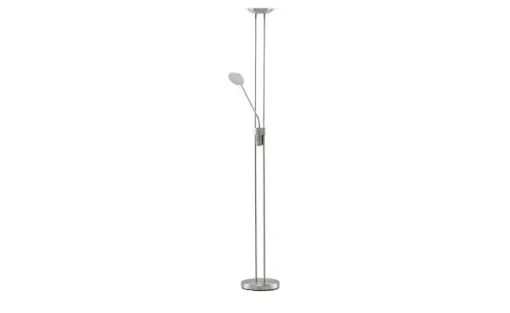 Meisterleuchten LED-Deckenfluter, 2-flammig, Nickel matt