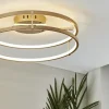 Meisterleuchten LED-Deckenleuchte | messingfarben, lackiert