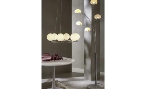 Meisterleuchten LED-Krone 6-flammig, chrom | Höffner